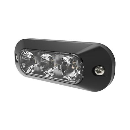 Ecco DIRECTIONAL, 3 LED, SURFACE MOUNT, 12-24VDC, GREEN ED3703G